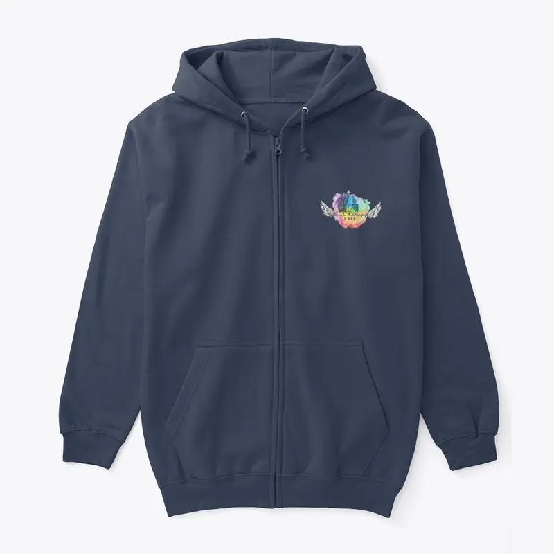 Soul Therapy Cafe Zip Hoodie