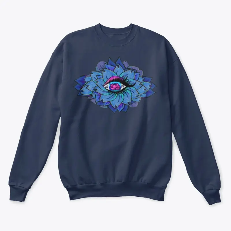 Lotus of Protection Crewneck Sweatshirt