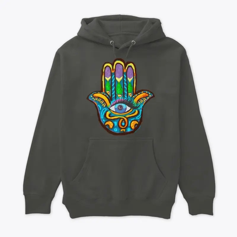 Hamsa Premium Pullover Hoodie